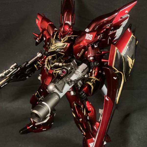 MG1/100シナンジュ キャンディ塗装｜SOLIDさんのガンプラ作品｜GUNSTA