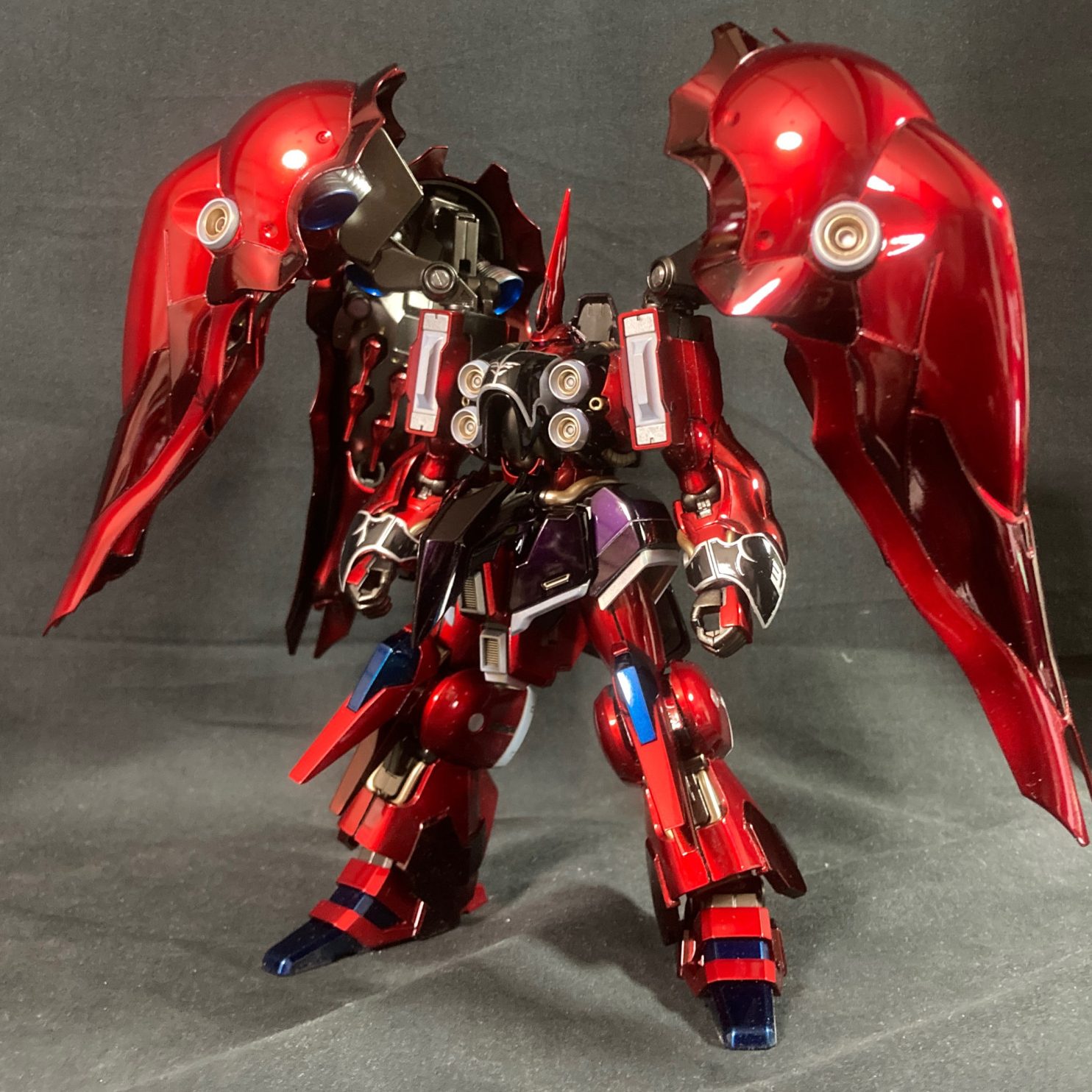 HG1/144クシャトリヤ キャンディ塗装｜SOLIDさんのガンプラ作品