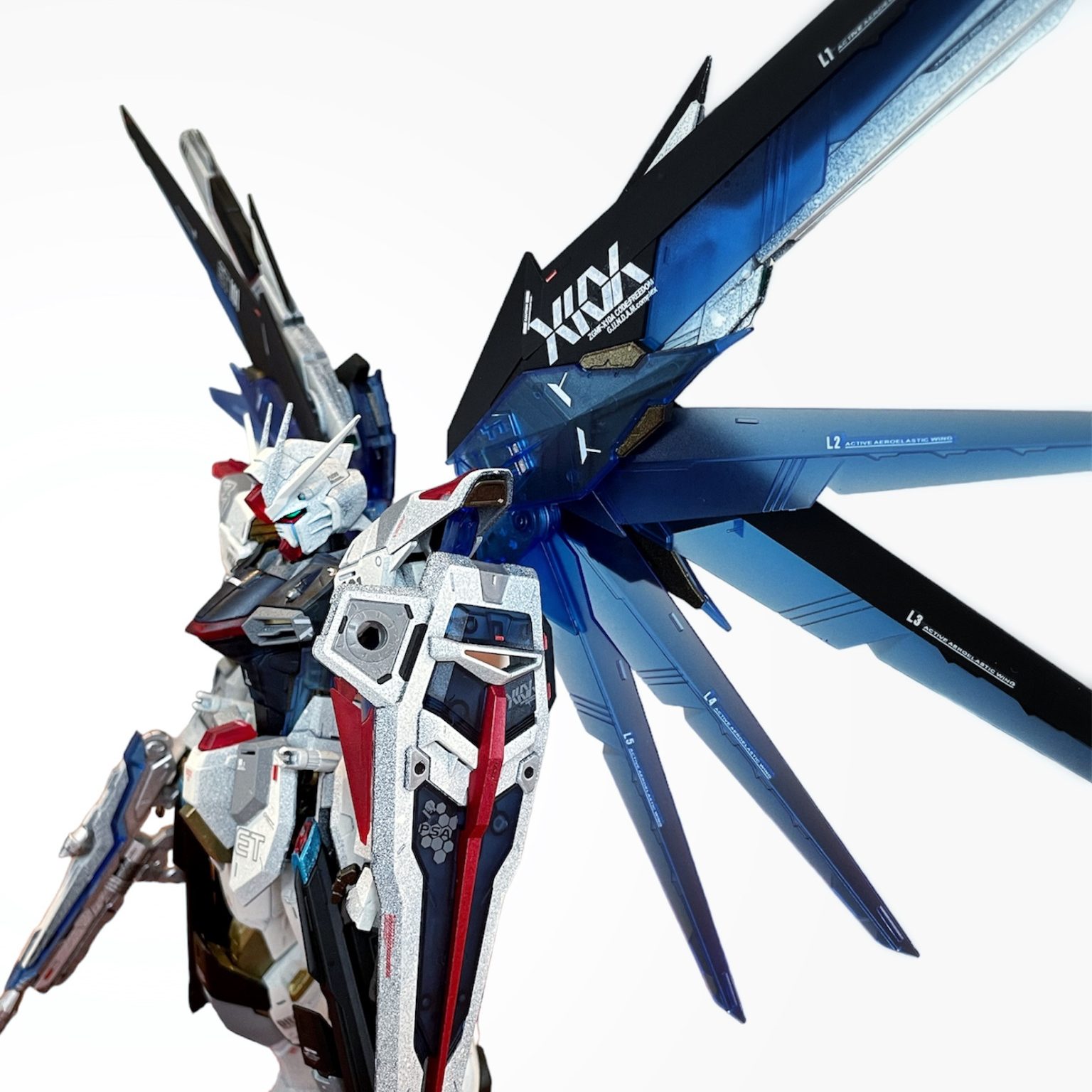 MG フリーダムガンダム ver.2.0 全塗装｜YuuWorkShopさんのガンプラ
