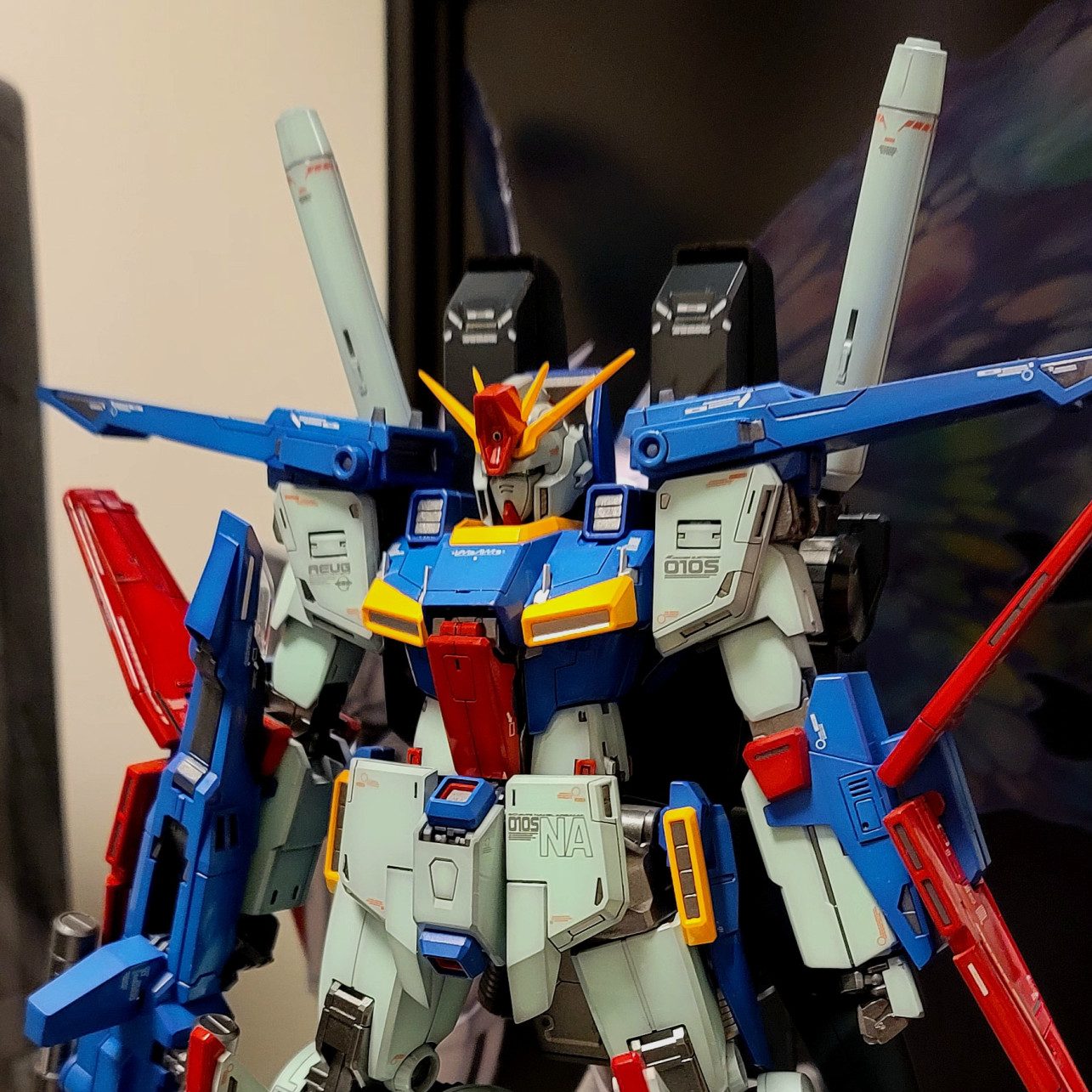 MG ver.Ka 強化型ZZガンダム 全塗装｜ペニュさんさんのガンプラ作品