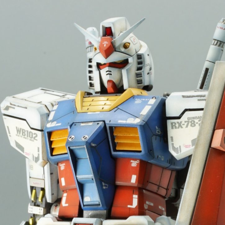 MG ガンダムRX-78 ver3.0｜kametaさんのガンプラ作品｜GUNSTA（ガンスタ）