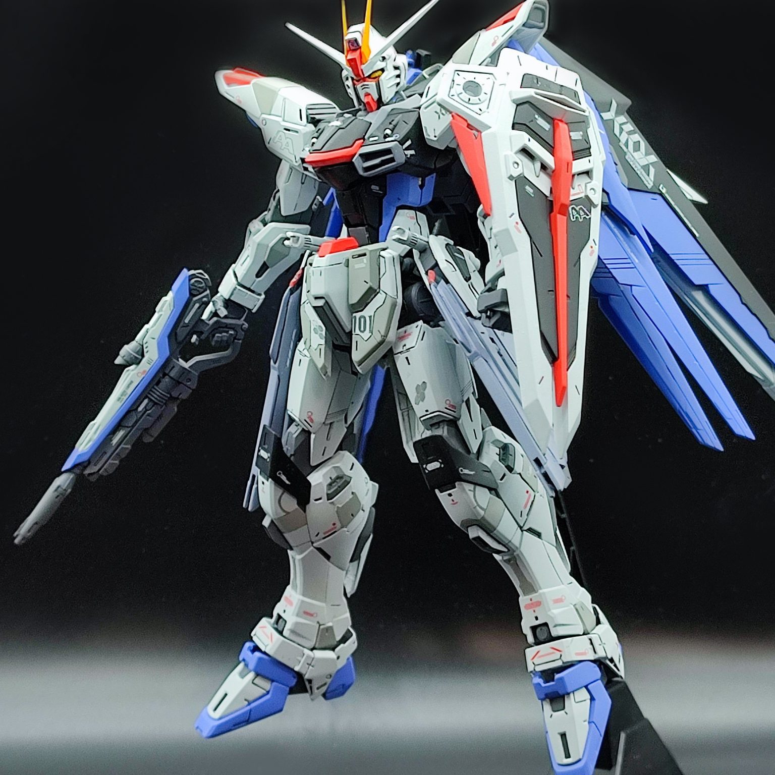 MG フリーダムガンダム Ver.2.0｜ひろりんさんのガンプラ作品｜GUNSTA