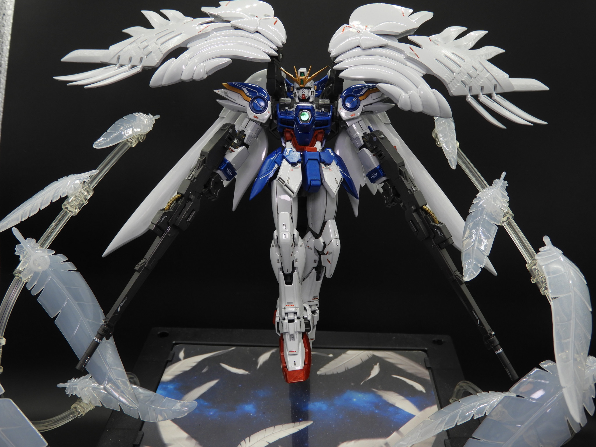 RG ウイングガンダムゼロEW｜六剣狼さんのガンプラ作品｜GUNSTA