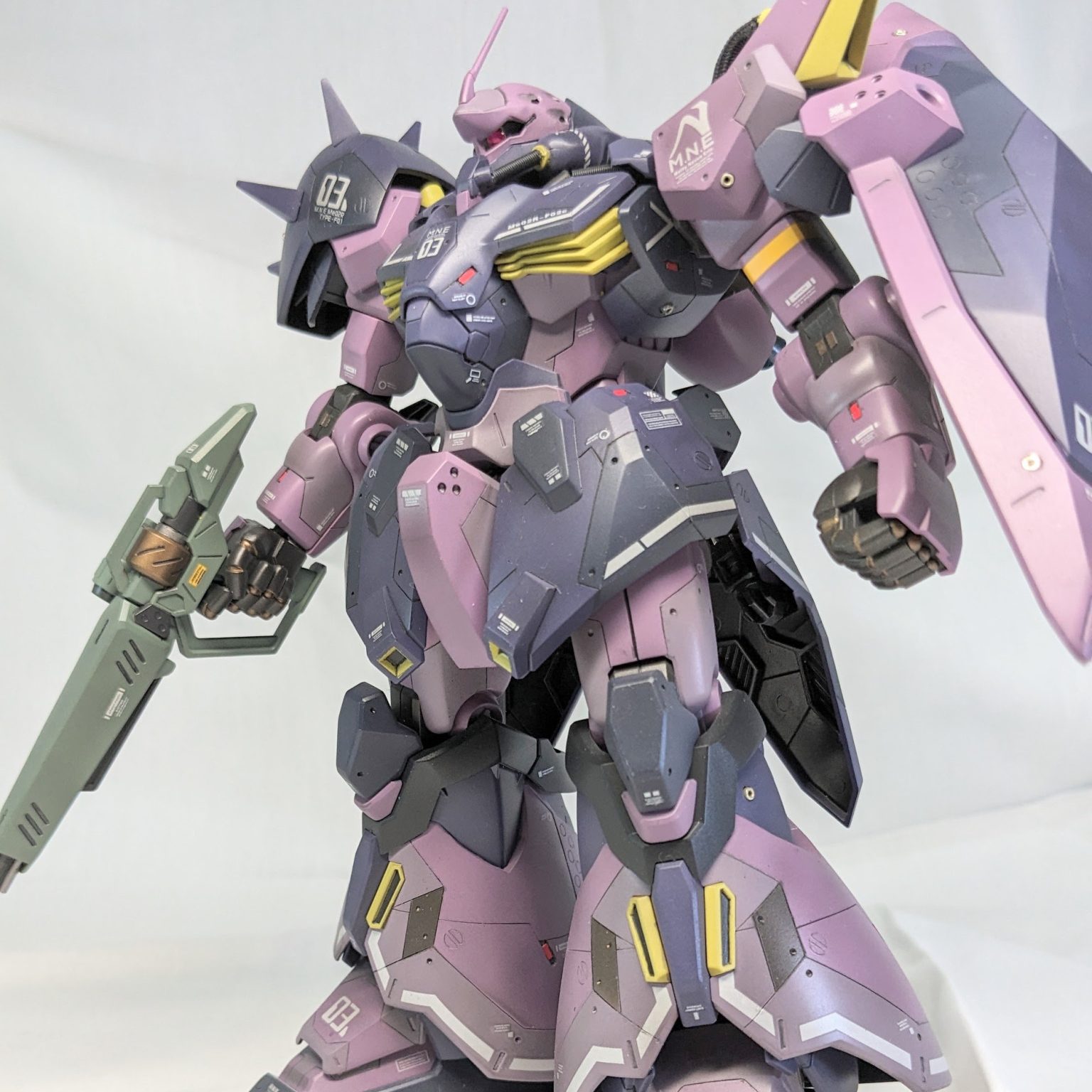 HGUC メッサーF02指揮官機｜goroomaruさんのガンプラ作品｜GUNSTA