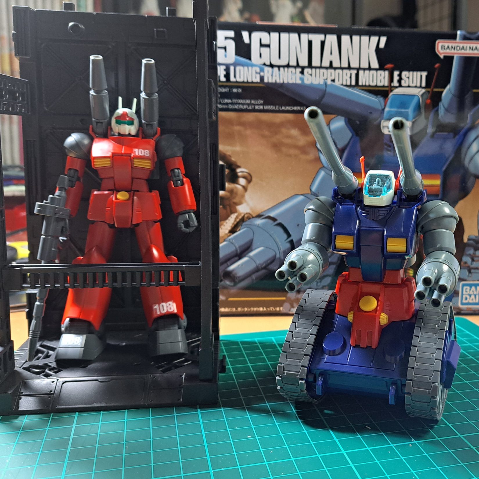 ガンキャノン、ガンタンク｜国さんさんのガンプラ作品｜GUNSTA（ガンスタ）