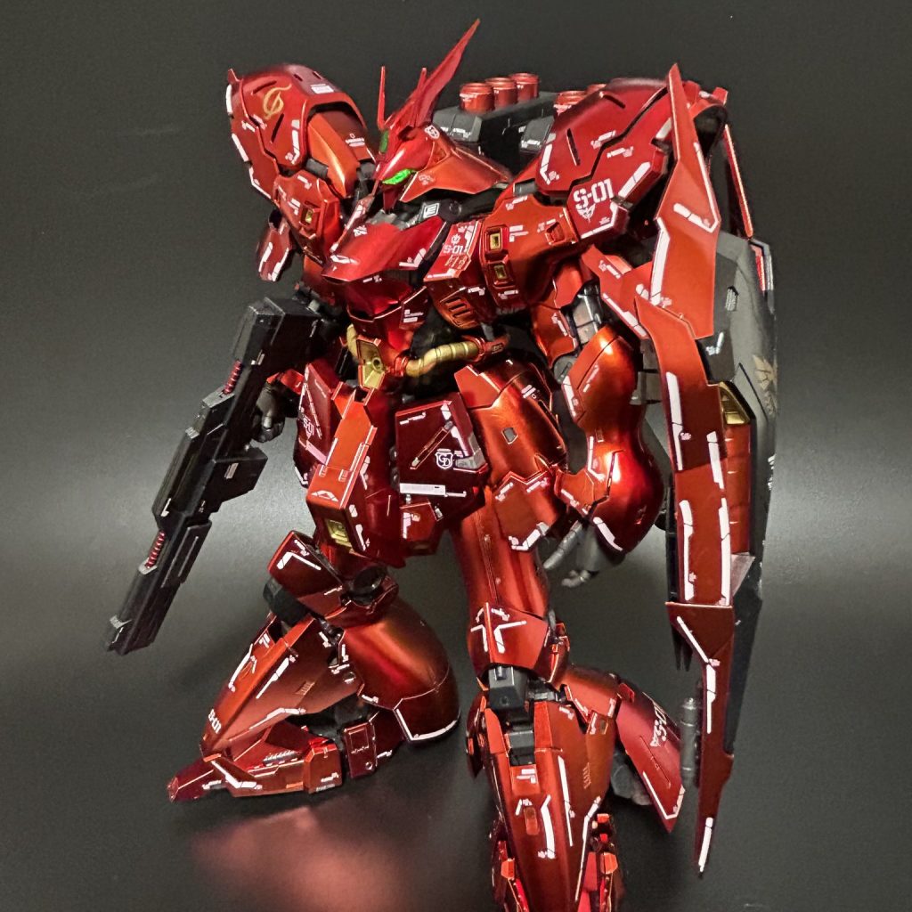 RGサザビースペシャルコーティング｜けにけにさんのガンプラ作品