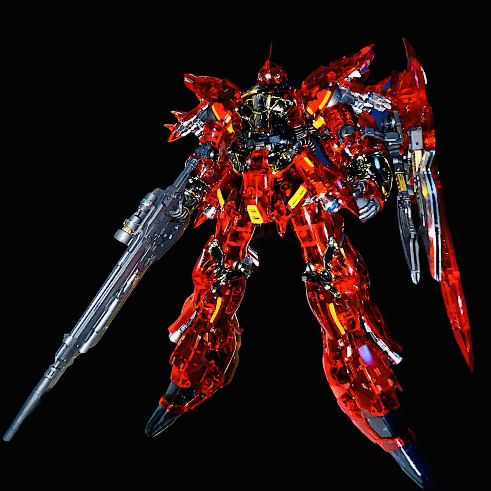 RGシナンジュ(クリアカラーver)｜@nishizamurai2さんのガンプラ作品