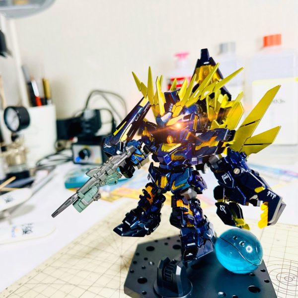 偏光塗料で妖艶なキャンディ塗装仕上げ！〈SDCS バンシィ〉｜Ryo@HRC