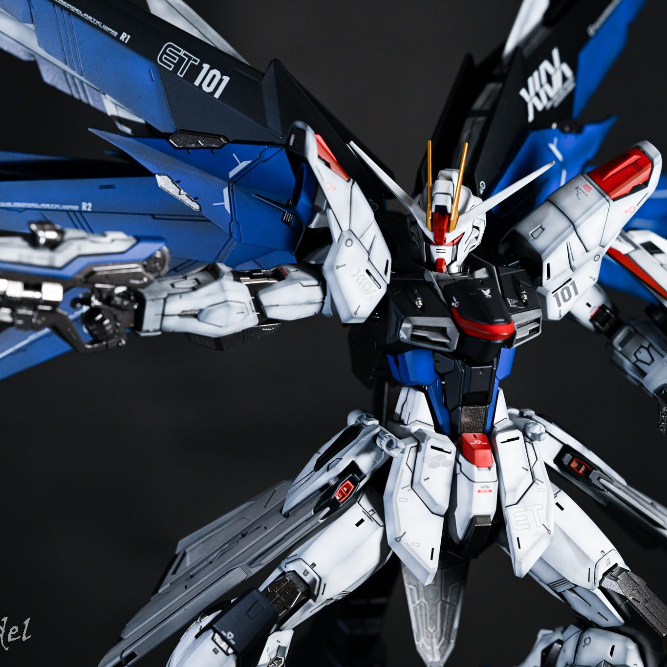 MGフリーダムガンダムver2.0全塗装｜h.k.d.Aさんのガンプラ作品
