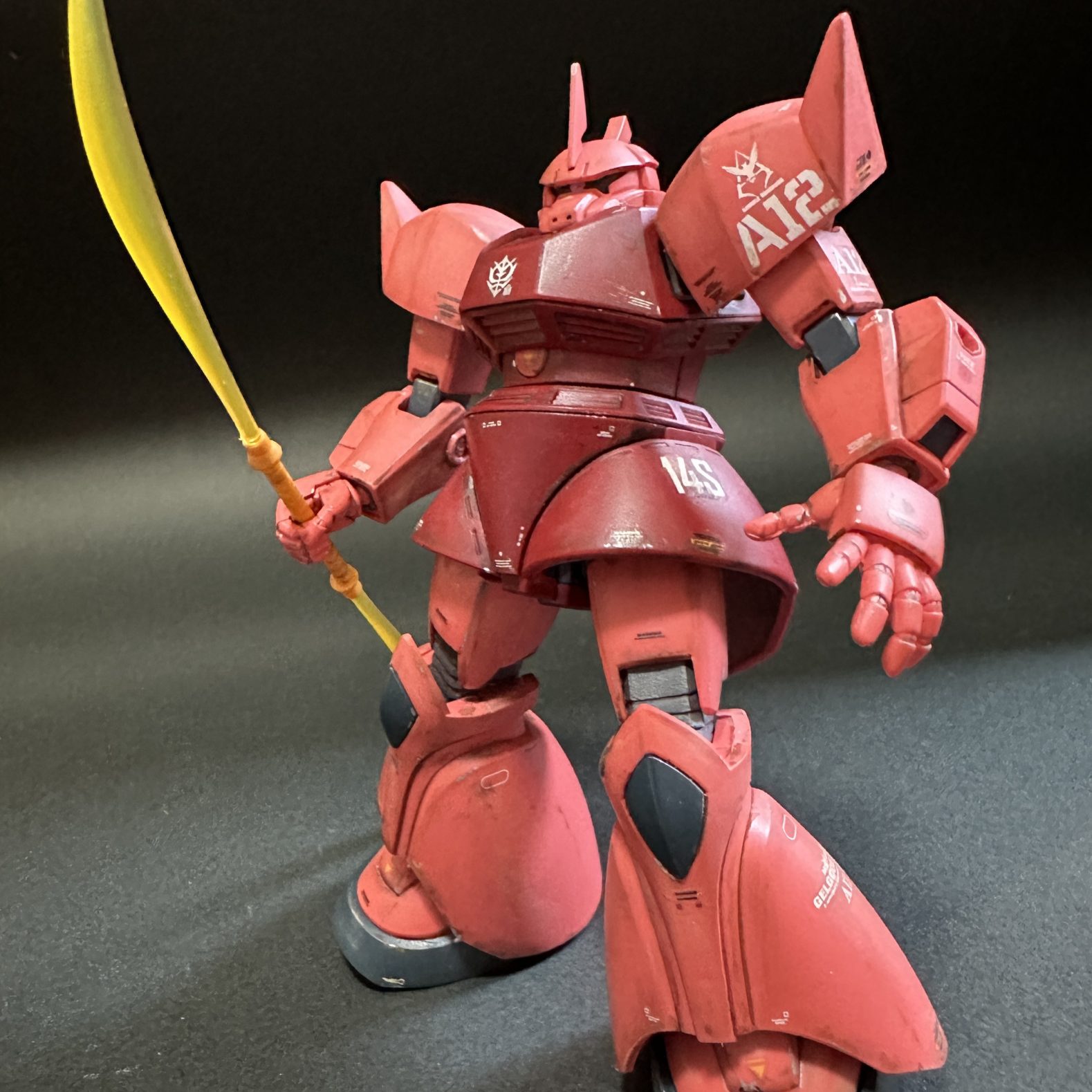 今月の成形色仕上げ 6月 HGUC シャア専用ゲルググ｜kusari 筧 草梨