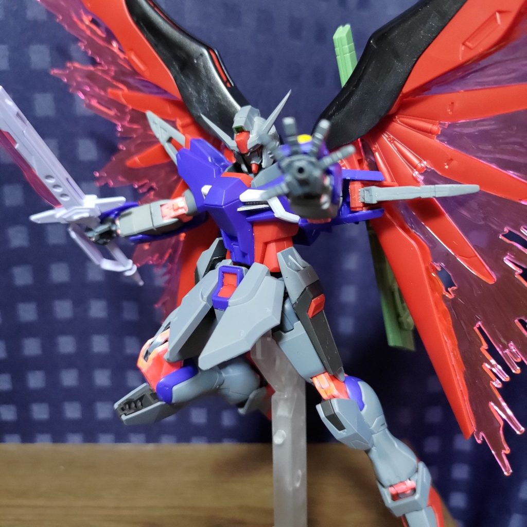 デスティニーガンダムSPECII（最大稼働状態）｜白狼竜さんのガンプラ