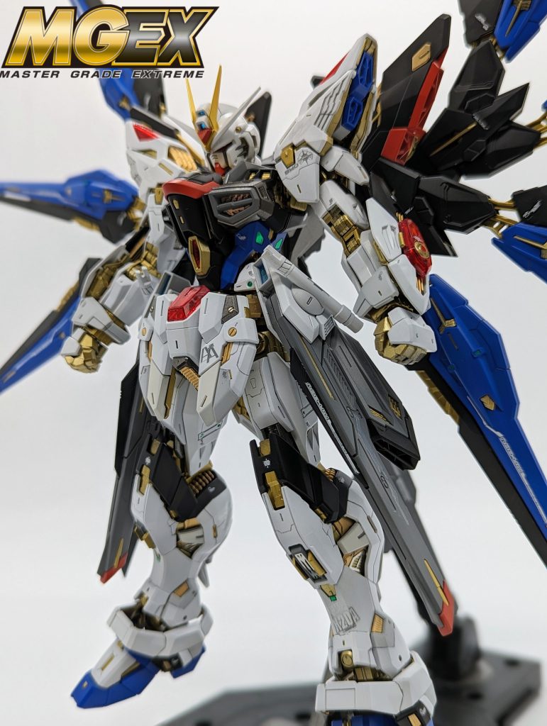 MGEXストライクフリーダム全塗装改修｜kenshira0123さんのガンプラ作品