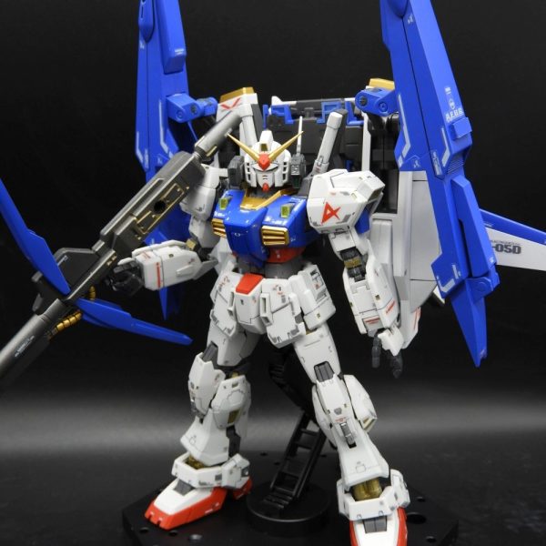 HG Gディフェンサー+RG ガンダムmk-Ⅱ｜六剣狼さんのガンプラ作品