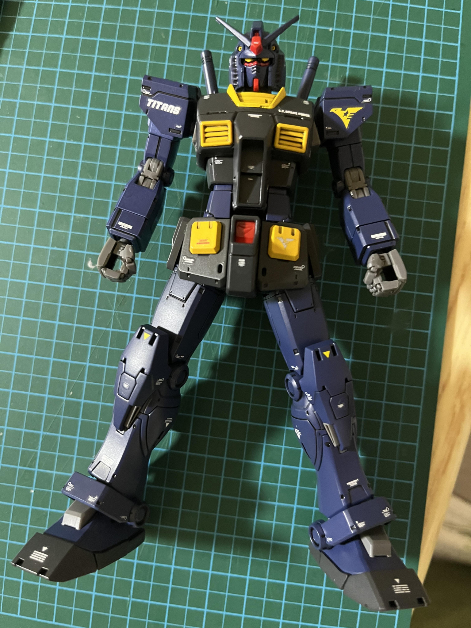 HG フルアーマーガンダム(ティターンズ仕様)｜ちゃむさんのガンプラ