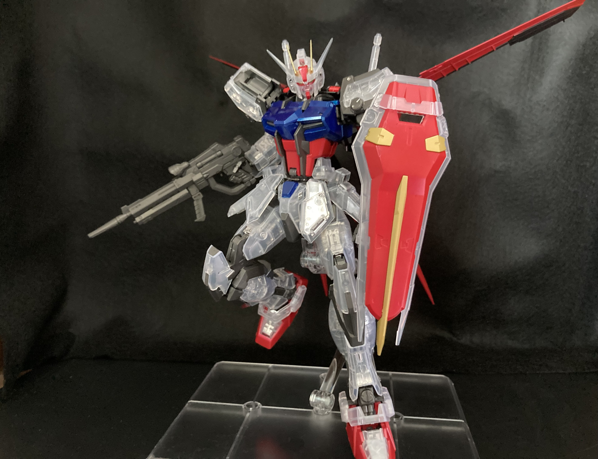 MGエールストライクガンダム ソリッドクリアアナザー｜sirokumaさんの