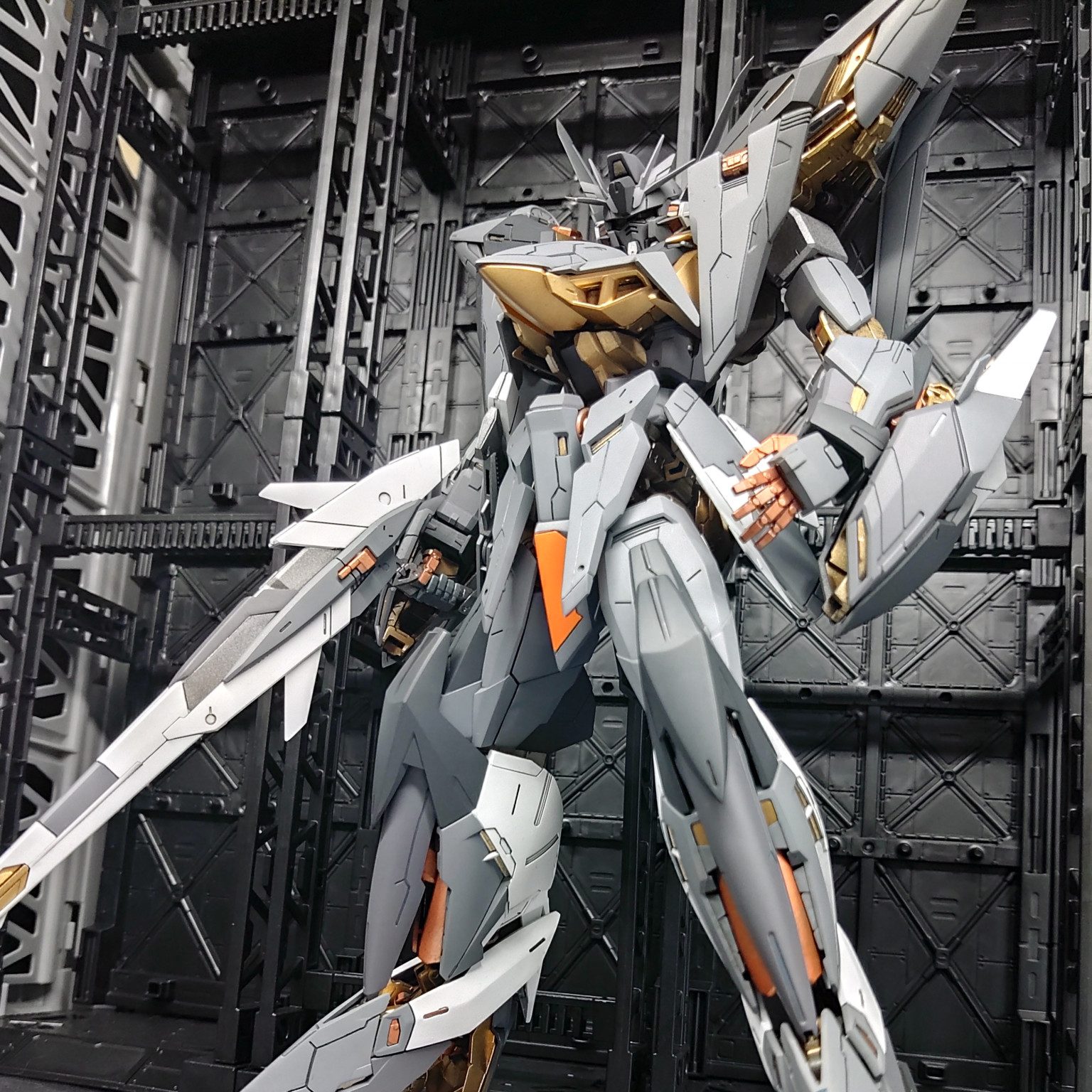 MG エクリプスガンダム 全塗装 小改造 ～おはようございます、戦闘行動
