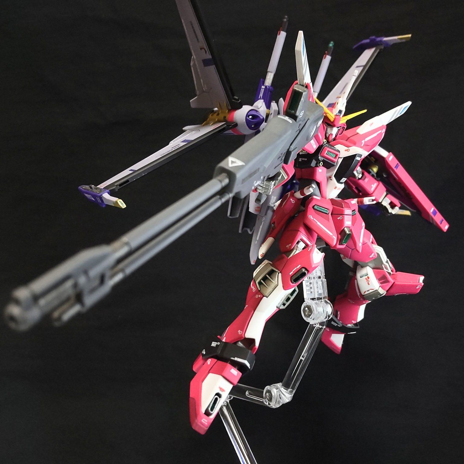 HG インフィニットジャスティス弐式 部分塗装 簡単フィニッシュ｜SC30