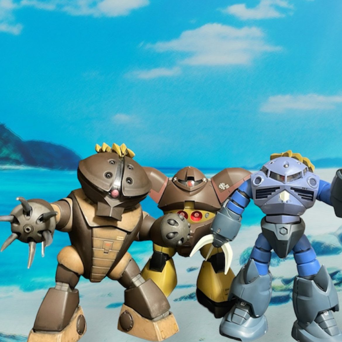 MG ガンプラ ジオング ギャン アッガイ ゴッグ ズゴック グフ ザクⅡ