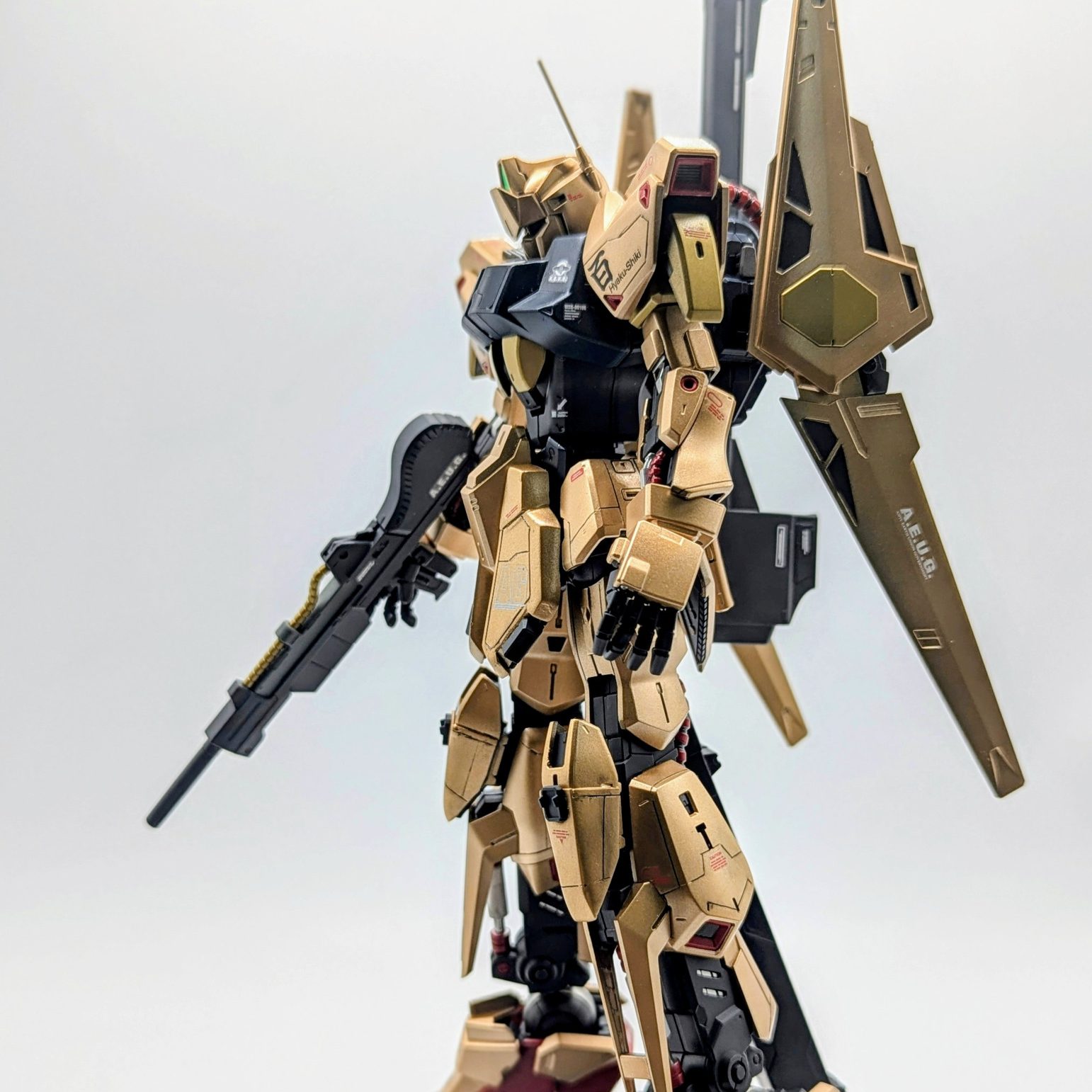MG百式ver2.0改修全塗装完成品｜kenshira0123さんのガンプラ作品
