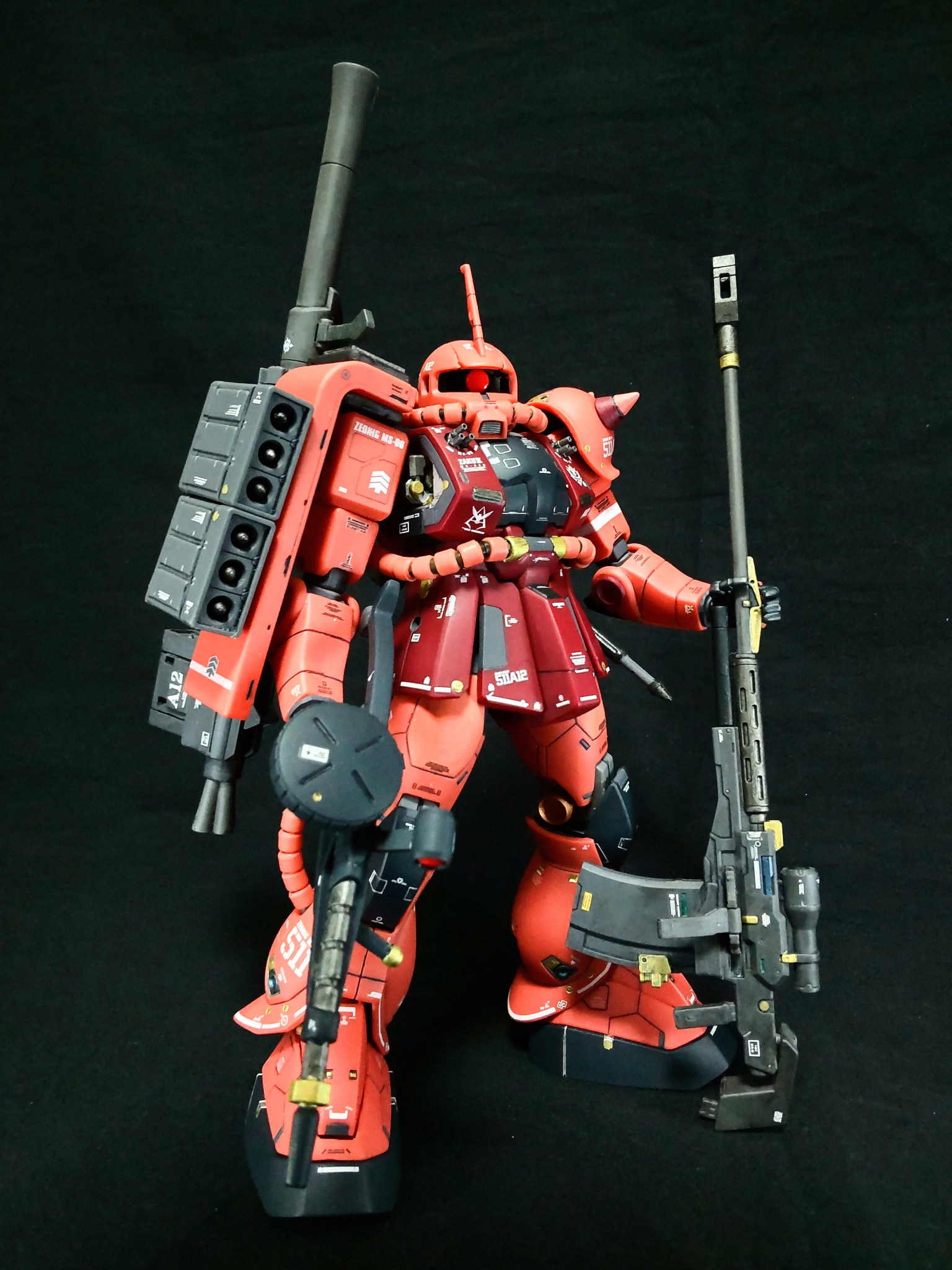 MG MS-06S シャア専用ザクII Ver1.0 the origin仕様｜SC30さんの