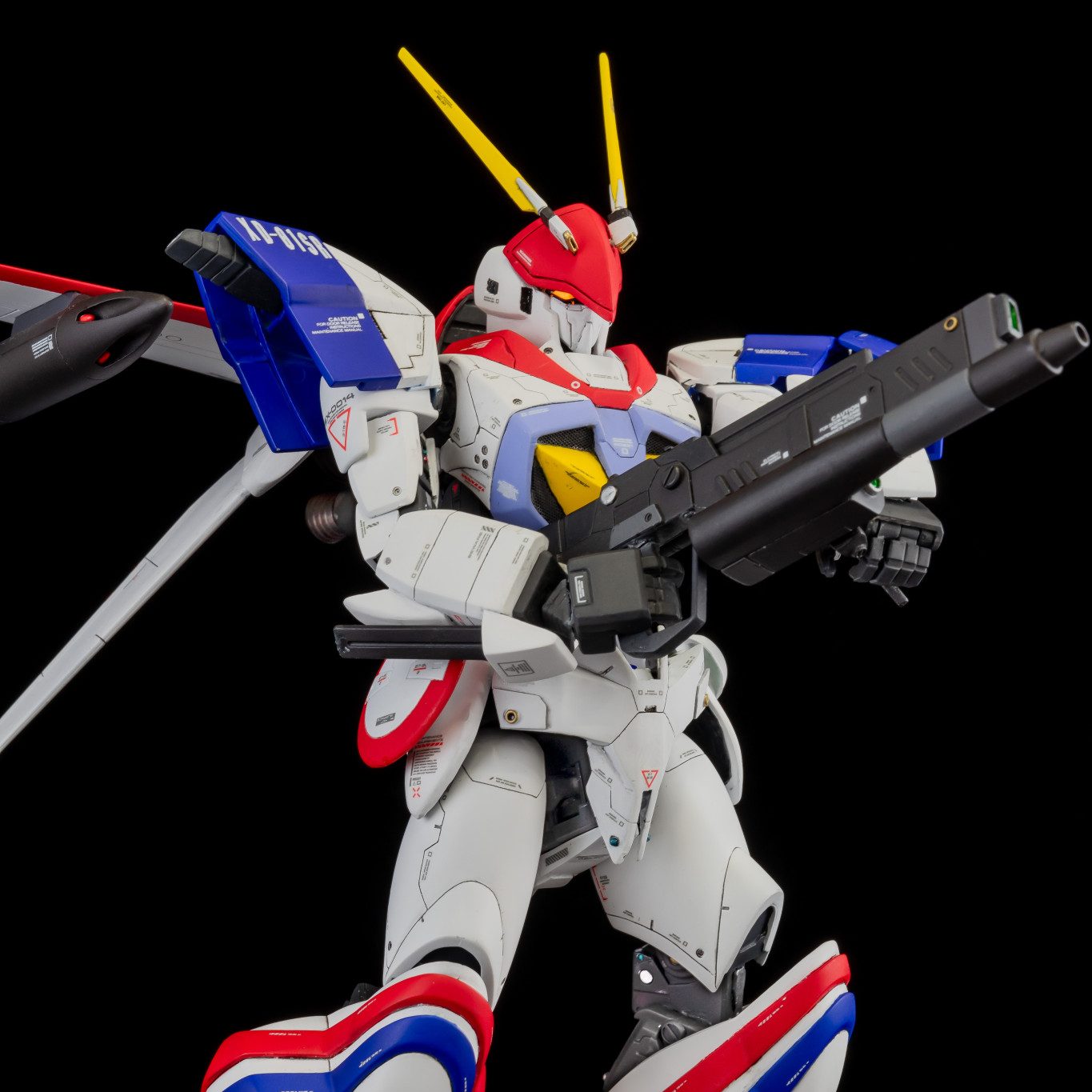 俺的MGドラグナーD-1カスタム（1/100旧キット）｜にゃんこつさんの