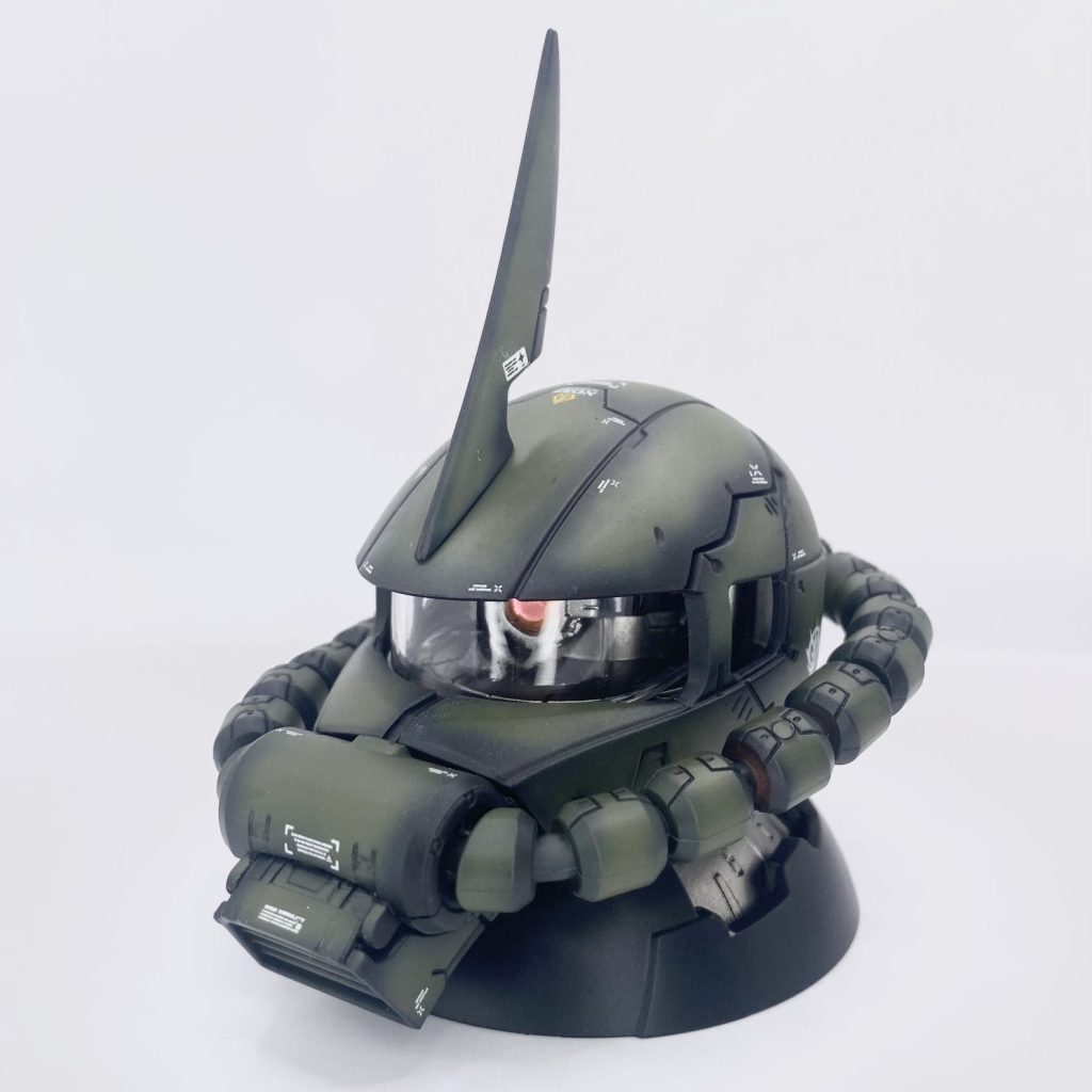 EXCEED MODEL ZAKU HEAD全塗装｜ケダマ01さんのガンプラ作品｜GUNSTA
