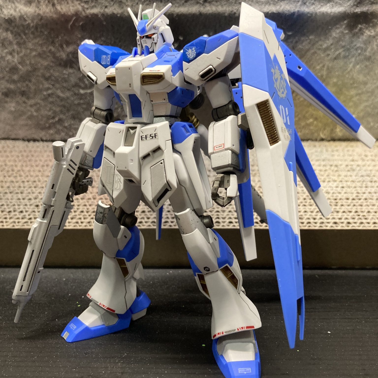 HGUC Hi-νガンダム｜らぐなんさんのガンプラ作品｜GUNSTA（ガンスタ）