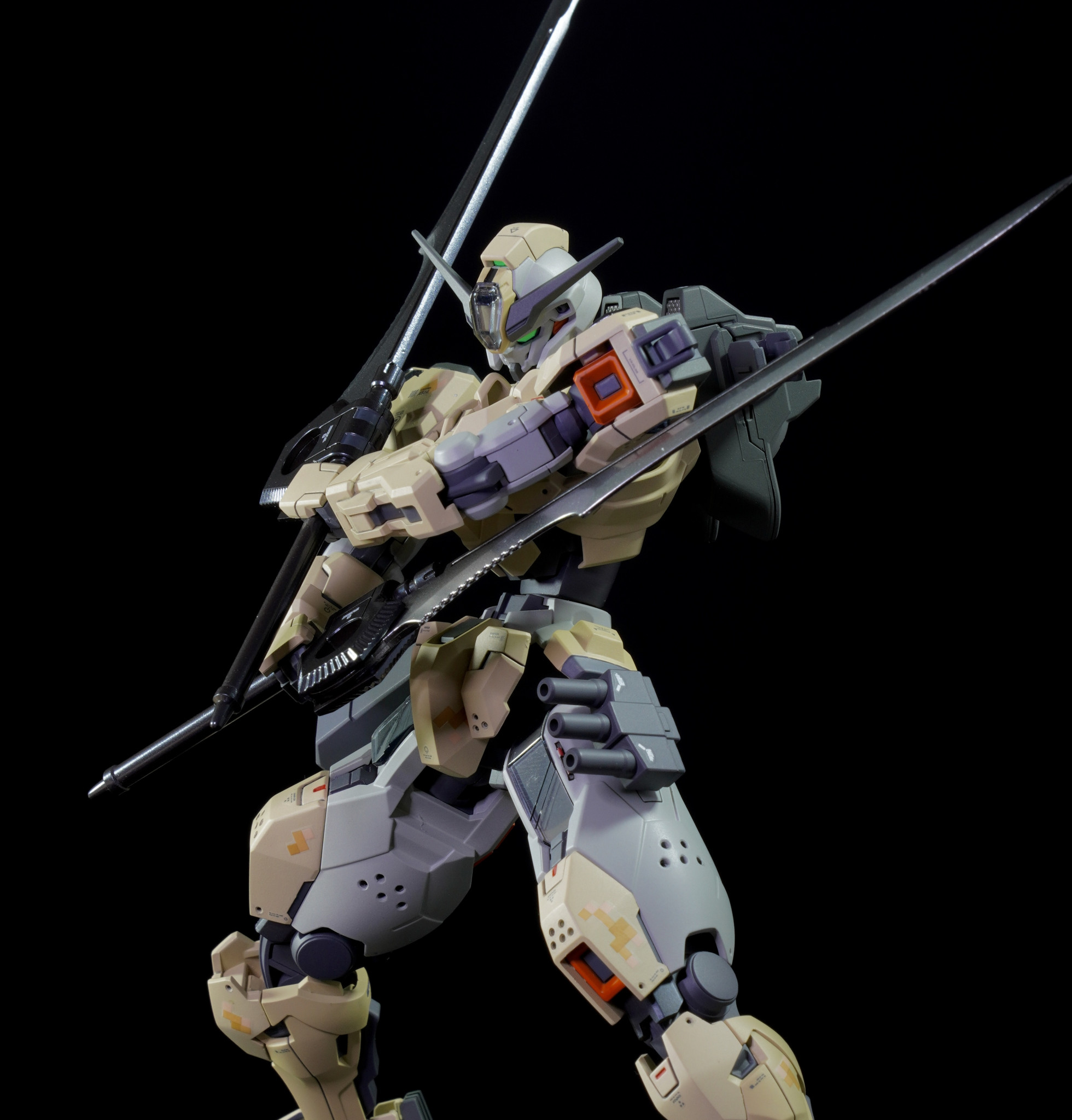 HG 陸戦型ガンダムキャリバーン【デザート迷彩カラー】｜あかさはさん