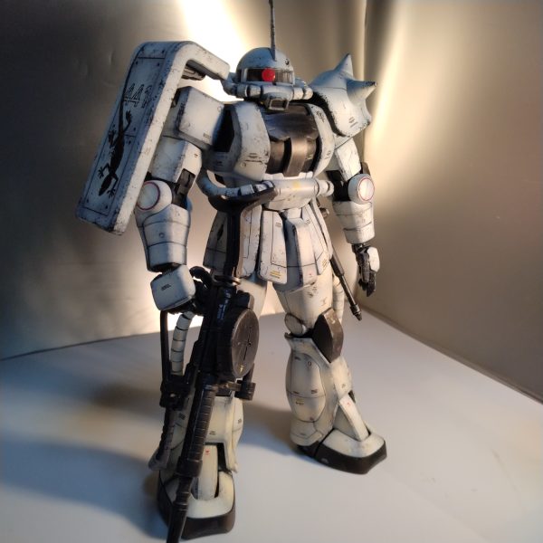MGザクver2.0ホワイトオーガー｜ライトニング2さんのガンプラ作品