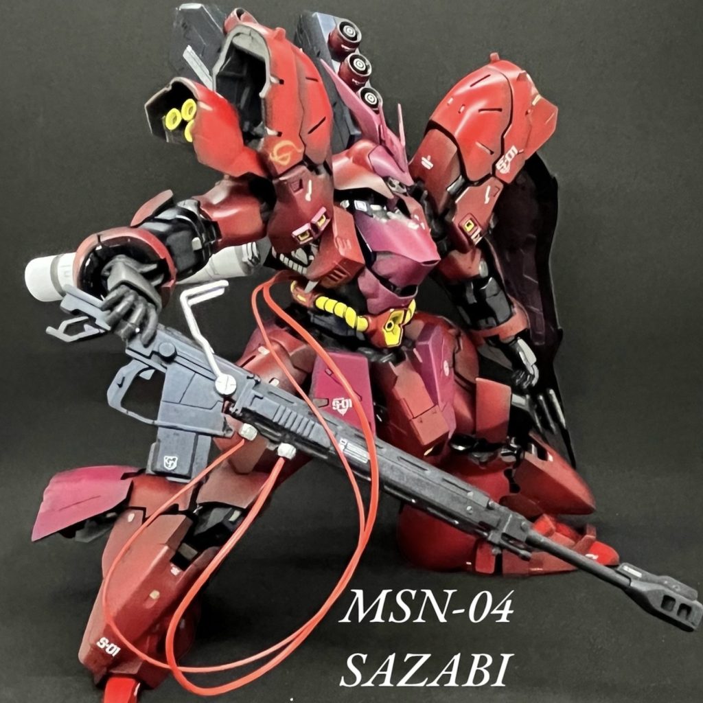RG サザビー｜noripanさんのガンプラ作品｜GUNSTA（ガンスタ）