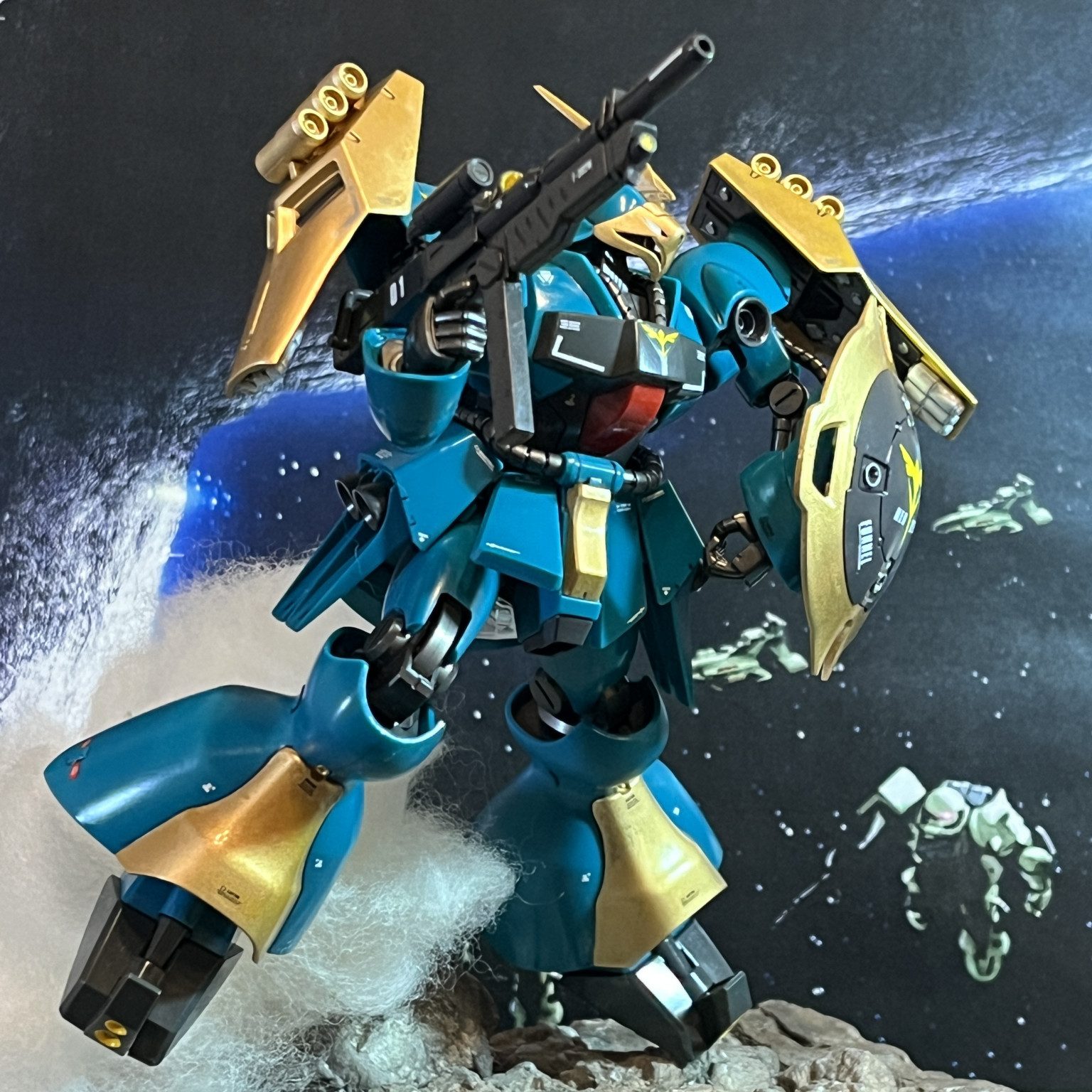 HGヤクト・ドーガ（ギュネイ機）｜チュウさんのガンプラ作品｜GUNSTA
