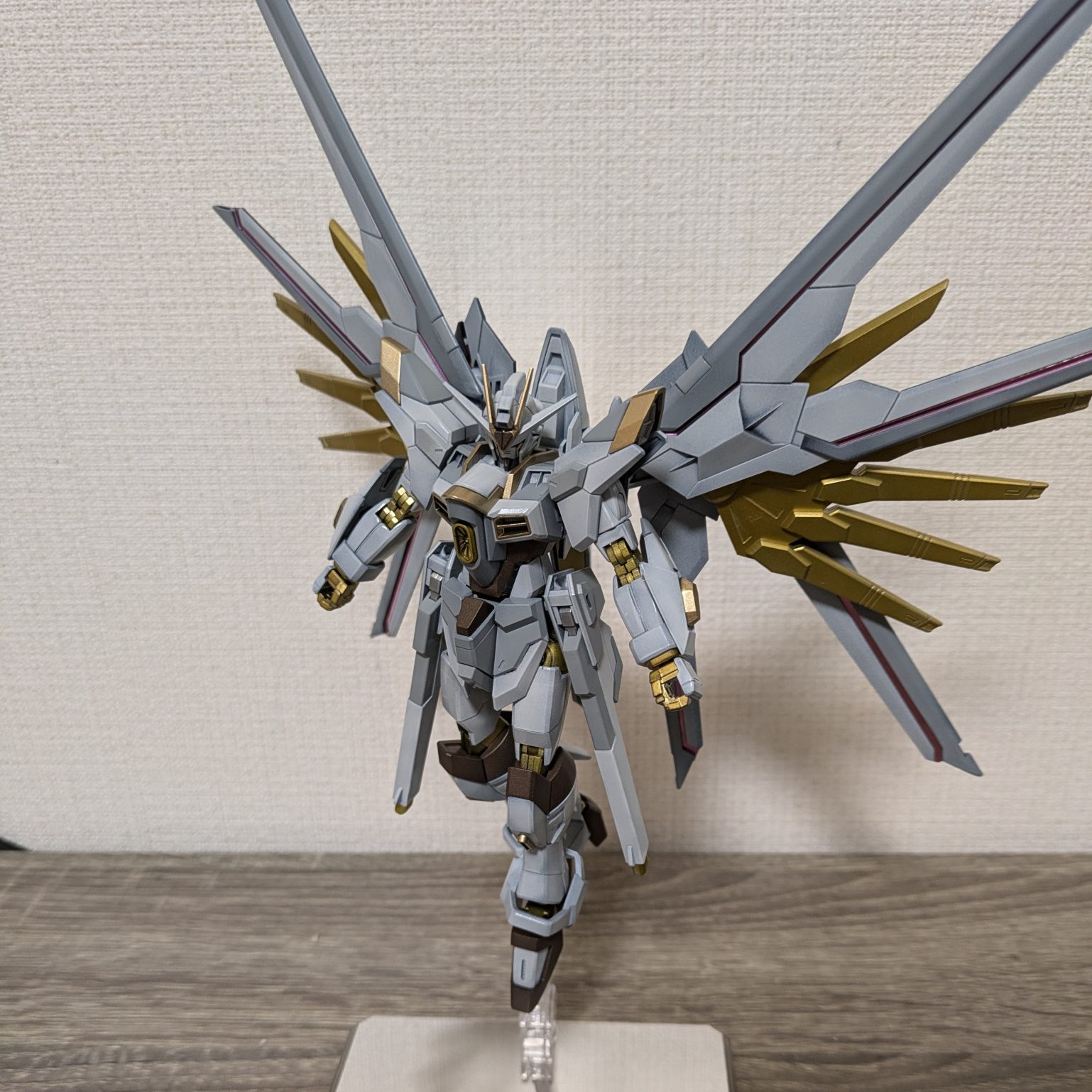 HGマイティストライクフリーダムガンダム全塗装｜@tonbei01さんの