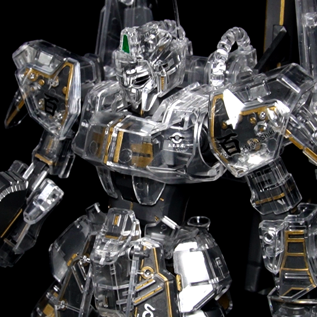 MG 百式Ver.2.0(メカニカルクリア)｜セリカ3さんのガンプラ作品