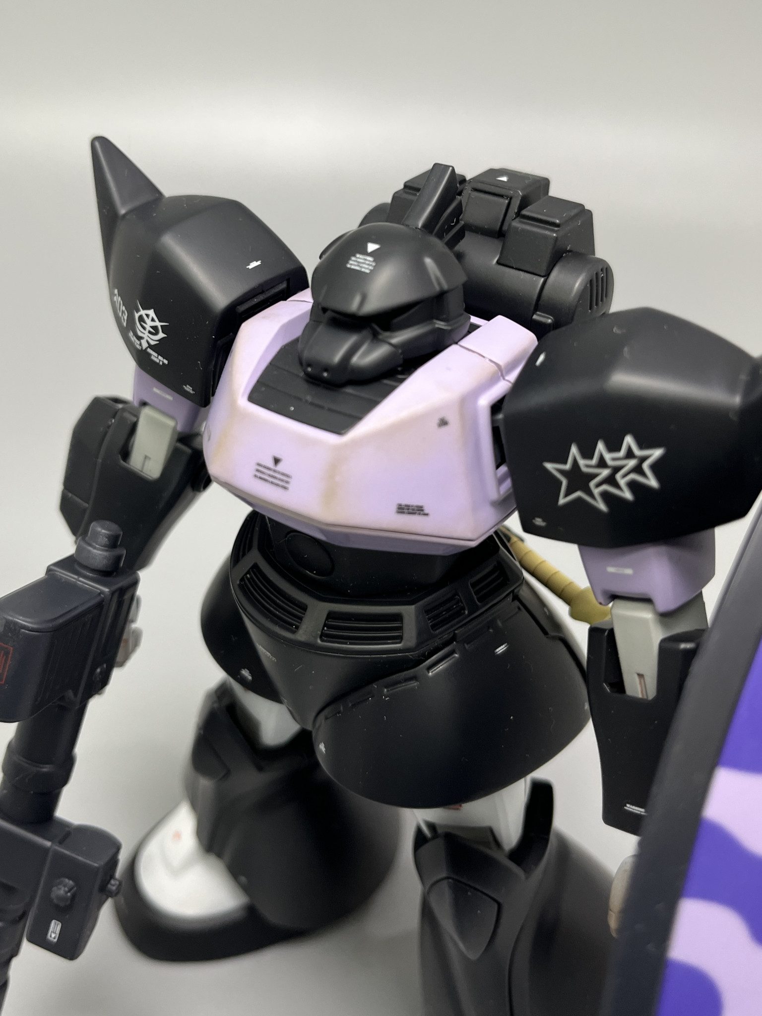 HG 高機動型ゲルググ 黒い3連星カラー（ガイア機）｜Minokichiさんの