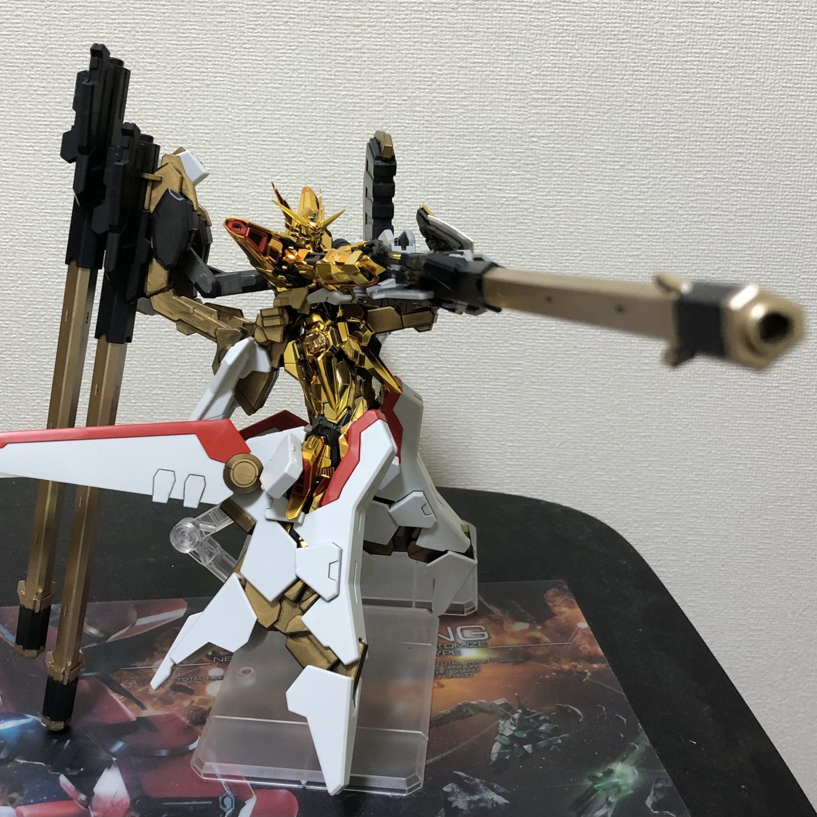 ゼウスシルエット RGアカツキ&デスティニー｜チル夫さんのガンプラ作品