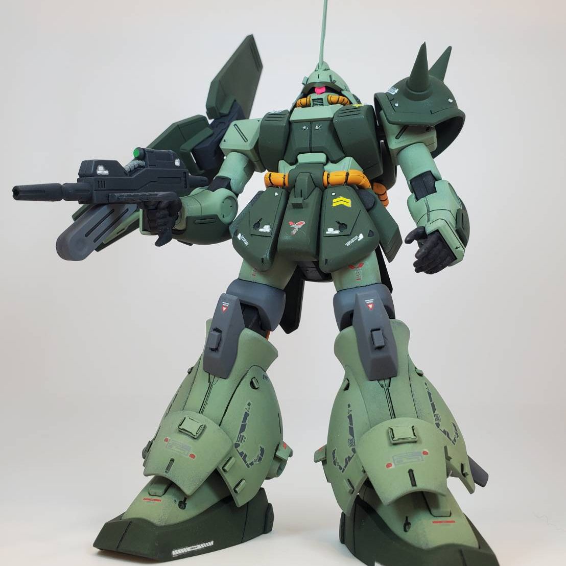 HG マラサイ 全塗装｜zassyokuさんのガンプラ作品｜GUNSTA（ガンスタ）