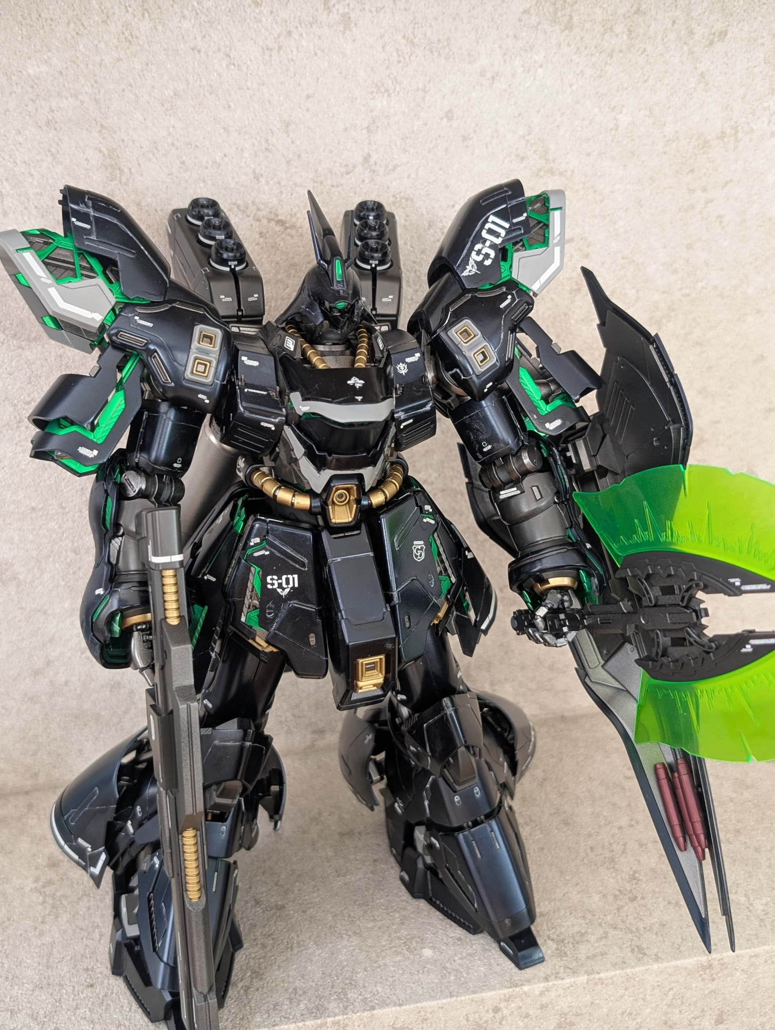 MG サザビーver.Ka 全塗装｜@mymmさんのガンプラ作品｜GUNSTA（ガンスタ）