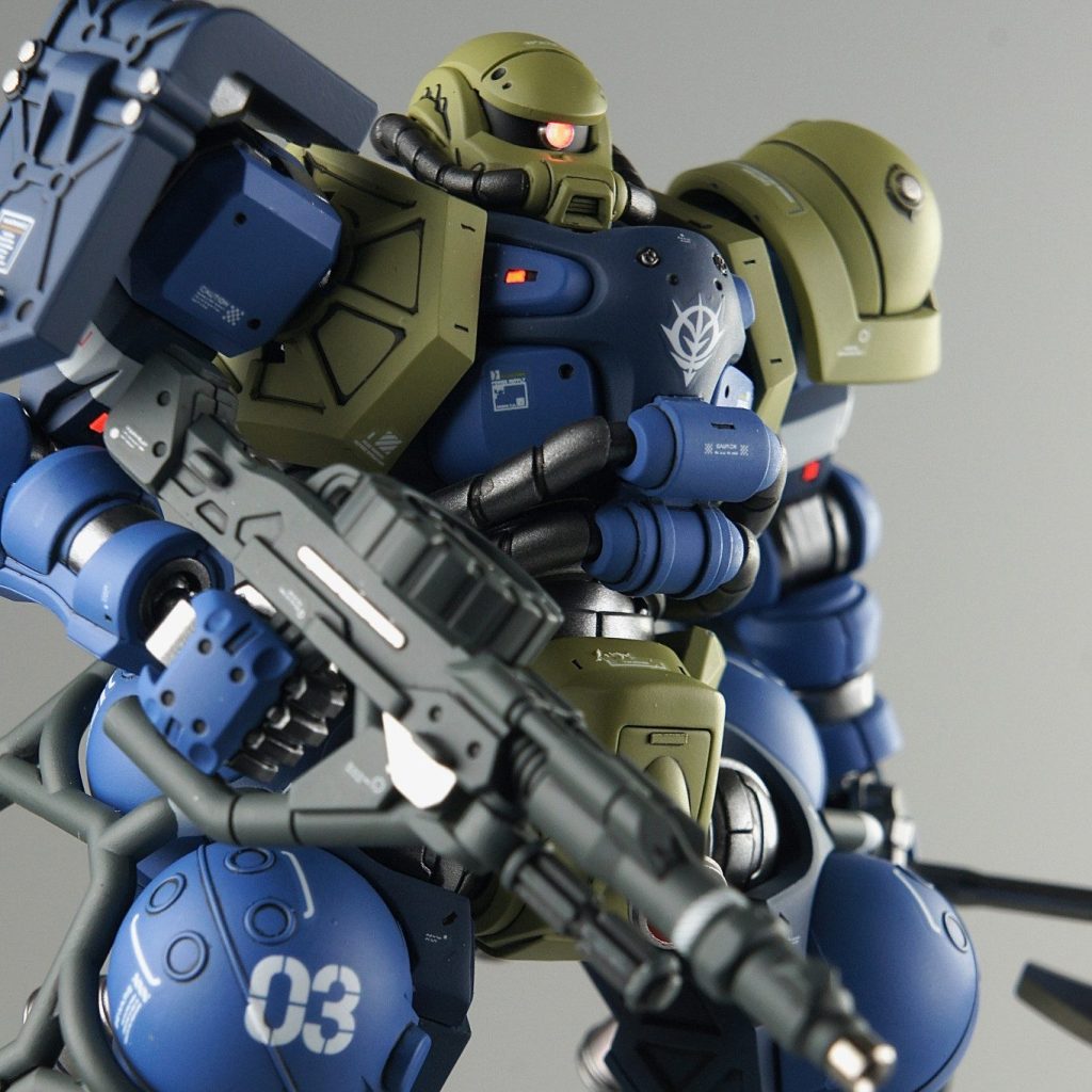 HG軍警ザク（旧ザク風）｜ゴセシケMkⅡさんのガンプラ作品｜GUNSTA
