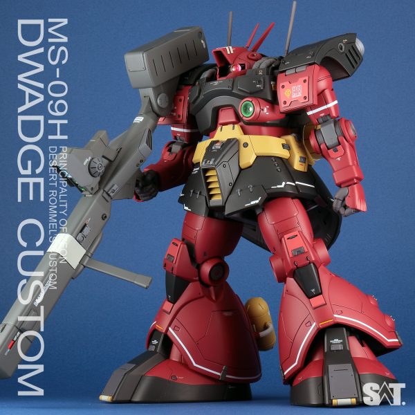 MG 1/100 ドワッジ改/DWADGE CUSTOM｜SATさんのガンプラ作品｜GUNSTA