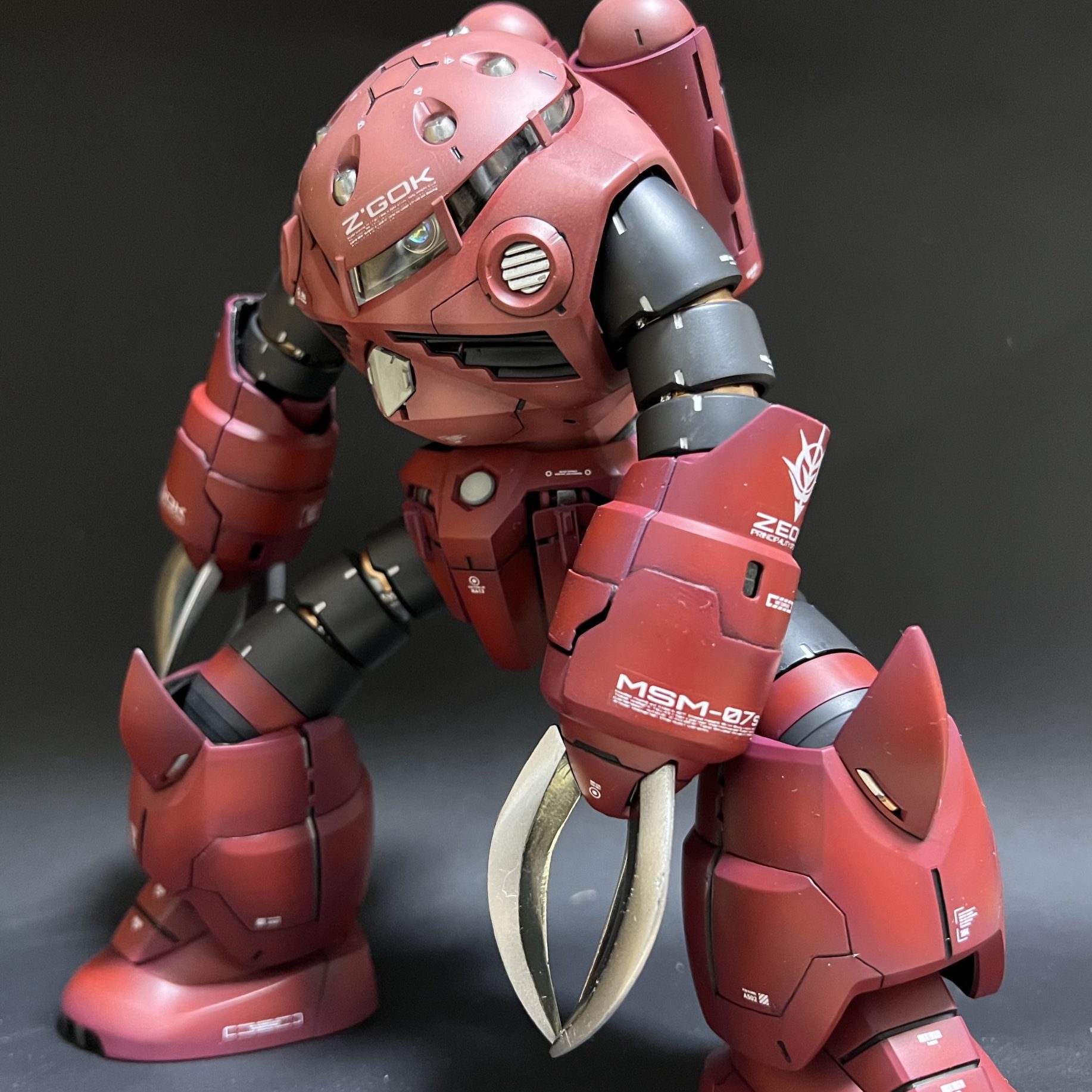msm-07s シャア専用ズゴック｜かっぱさんのガンプラ作品｜GUNSTA