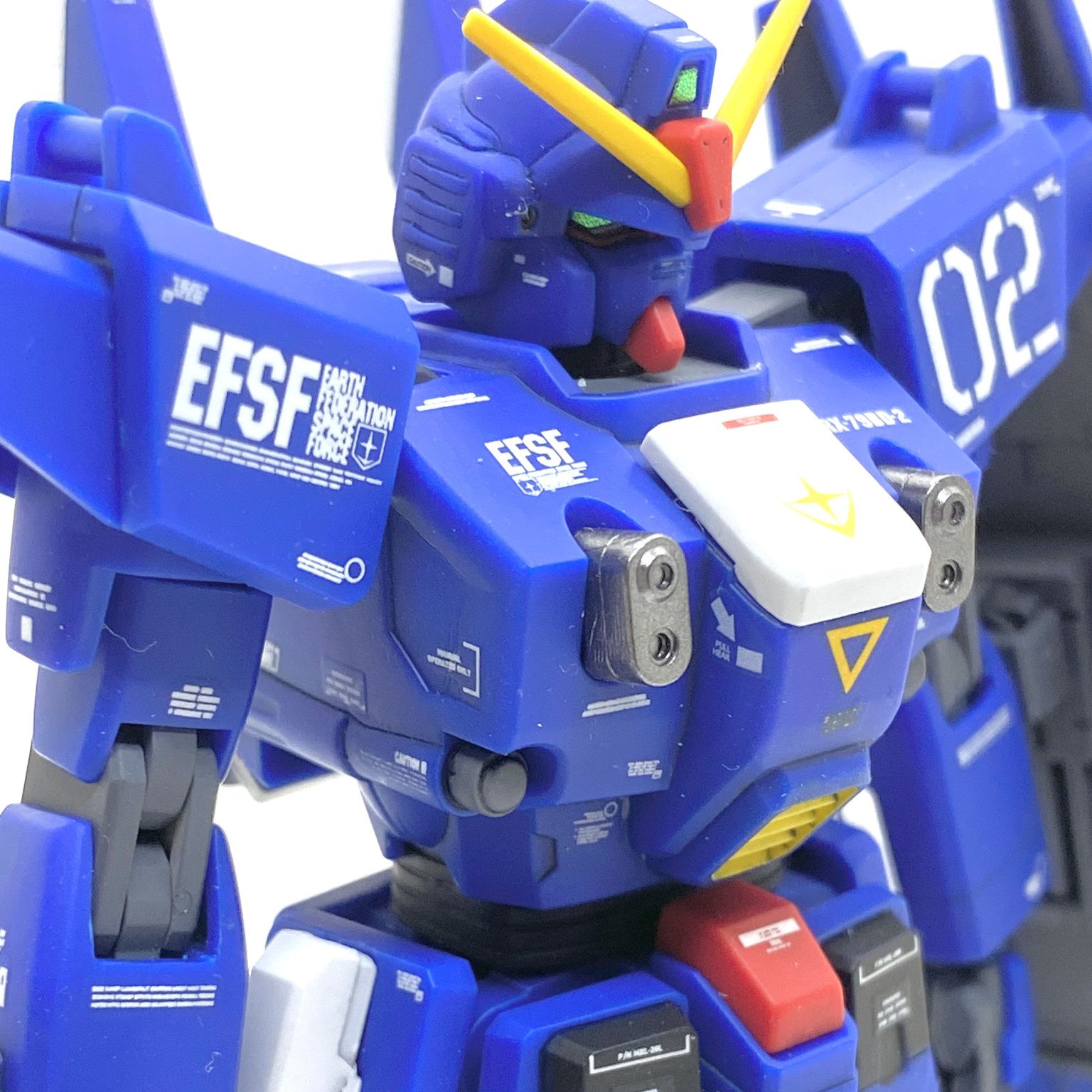 HGUC No.77 RX-79BD-2 ブルーディスティニー2号機｜ウサ男さんの