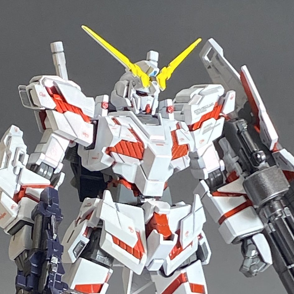 HGUCユニコーンガンダム デストロイモード｜新谷飛鳥さんのガンプラ