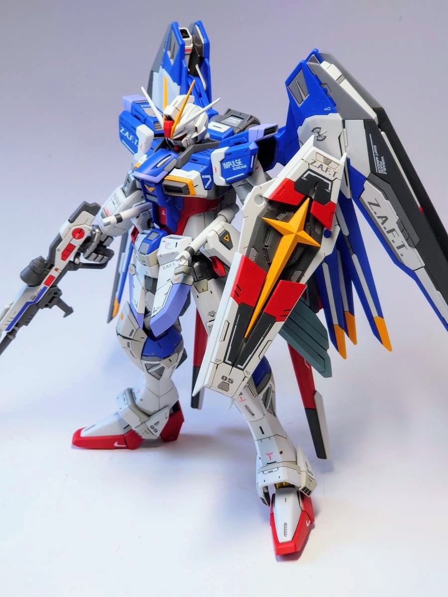 MG フリーダムインパルス ガンダム｜hiro78さんのガンプラ作品｜GUNSTA
