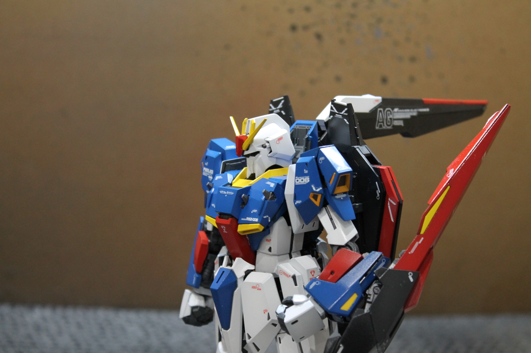 MG Zガンダム ver.ka[全塗装仮完成]｜ウォン・リーさんのガンプラ作品