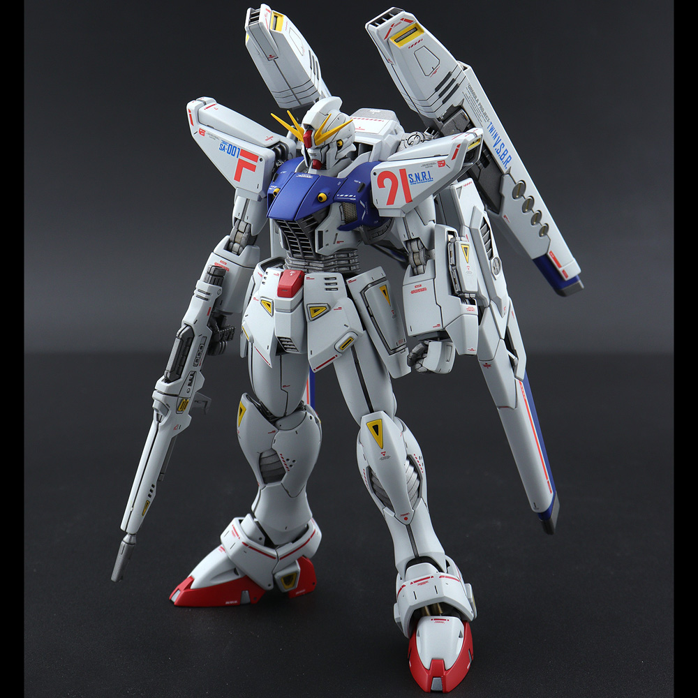 MG 1/100 ガンダムF91 Ver.2.0 ツイン・ヴェスバー装備型 バック