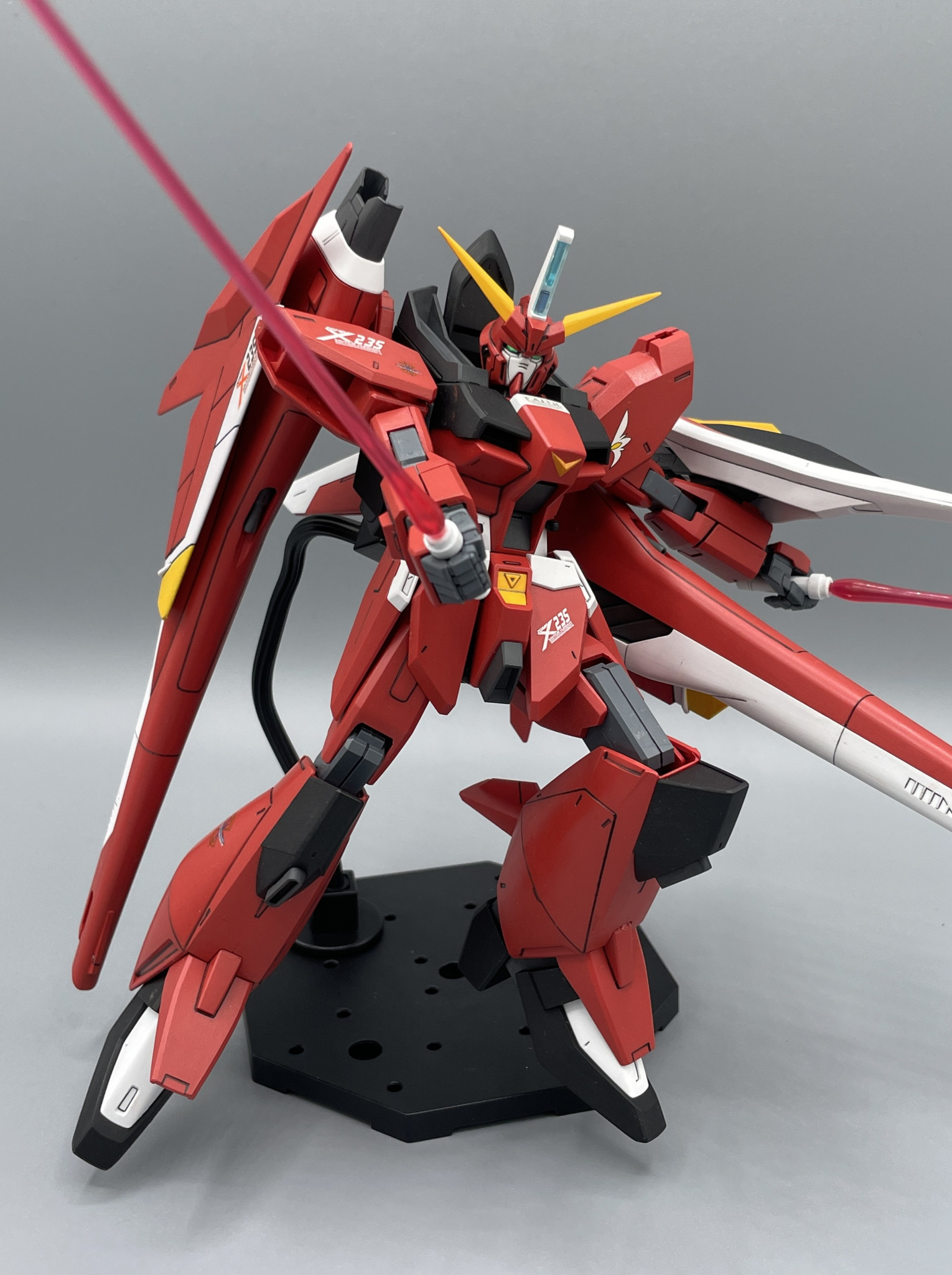 旧 1/100】セイバーガンダム【筆塗り全塗装】｜キャンプラさんの