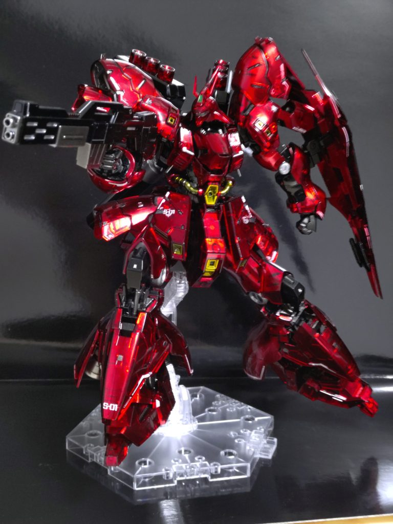 RGサザビー クリアカラー｜ToriKazamiさんのガンプラ作品｜GUNSTA