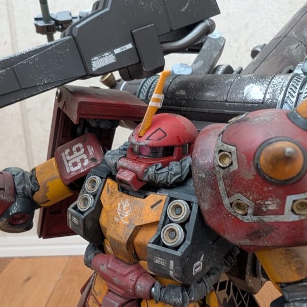 全塗装】MG 1/100 高機動型ザク“サイコ・ザク” Ver.Ka｜@mymmさんの