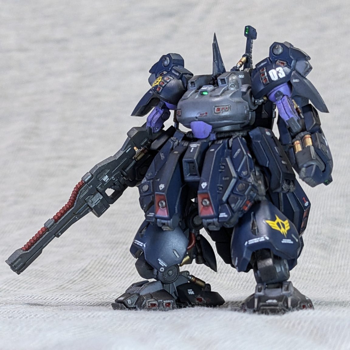 ガンダムアーティファクト ジ・O 黒い三連星仕様｜LUCIOLEさんの