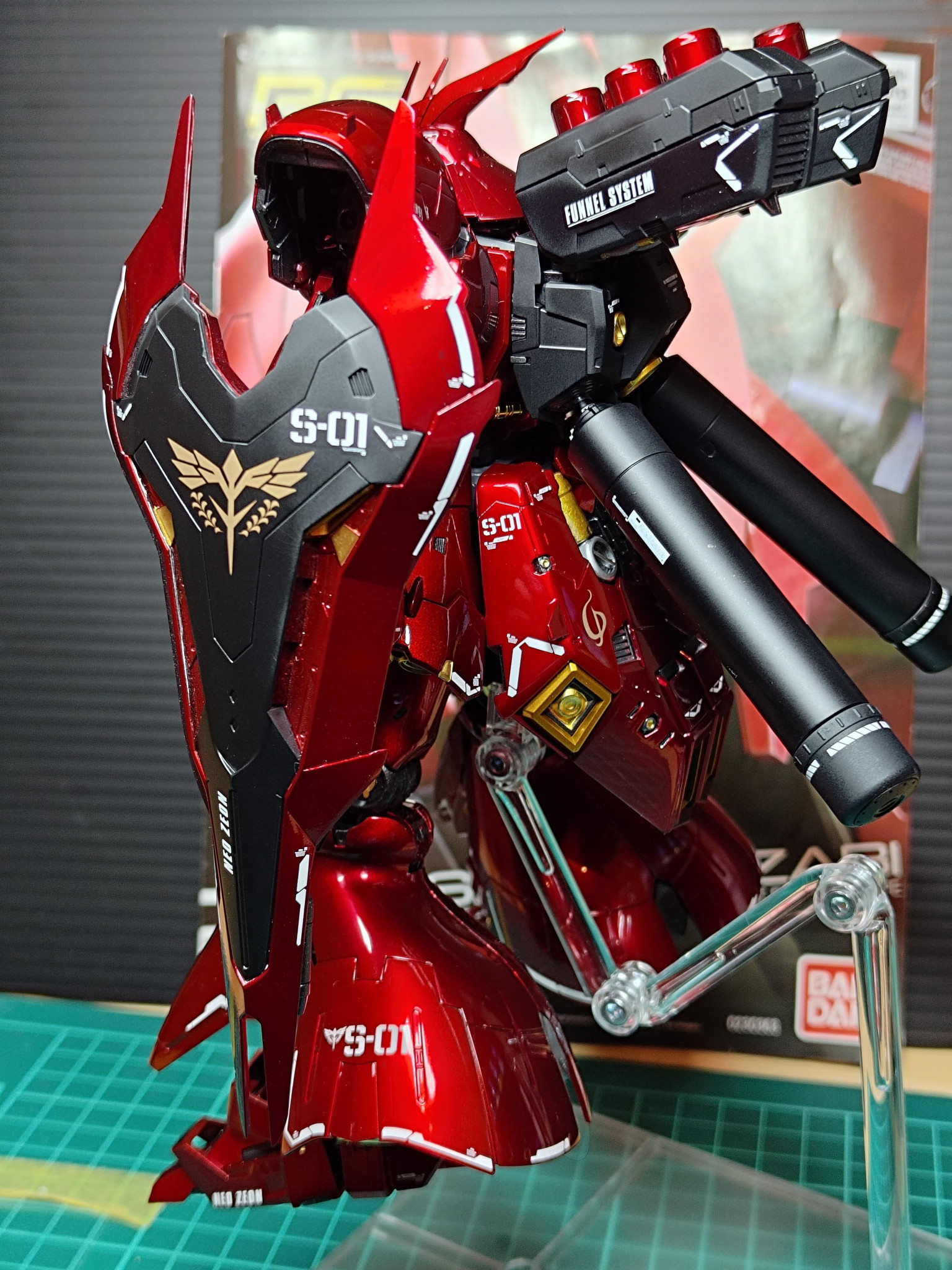 RGサザビー キャンディ塗装｜@Abel00000009さんのガンプラ作品｜GUNSTA